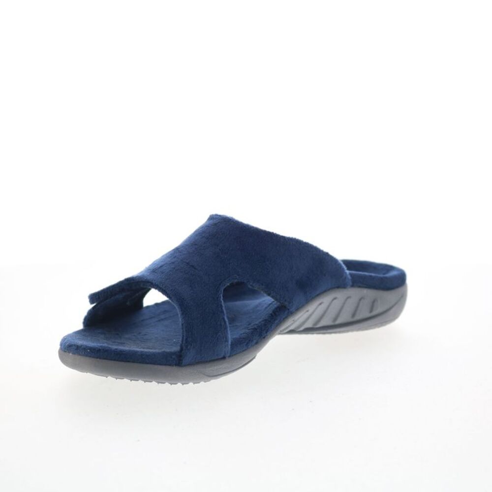 Spenco Womens Kholo Visa Slipper Blue Shoes (NWT) - Picture 4 of 7